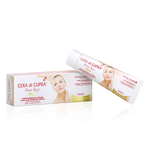 Hair Removal Cream Face and Sensitive Areas (50ml) - Ligi import
